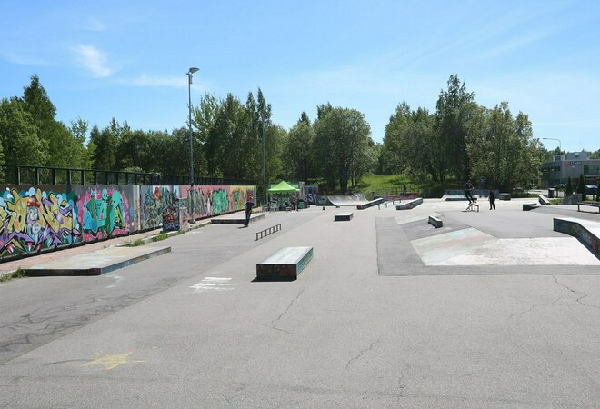 Tullikirjurin skeittiparkin kunnostus