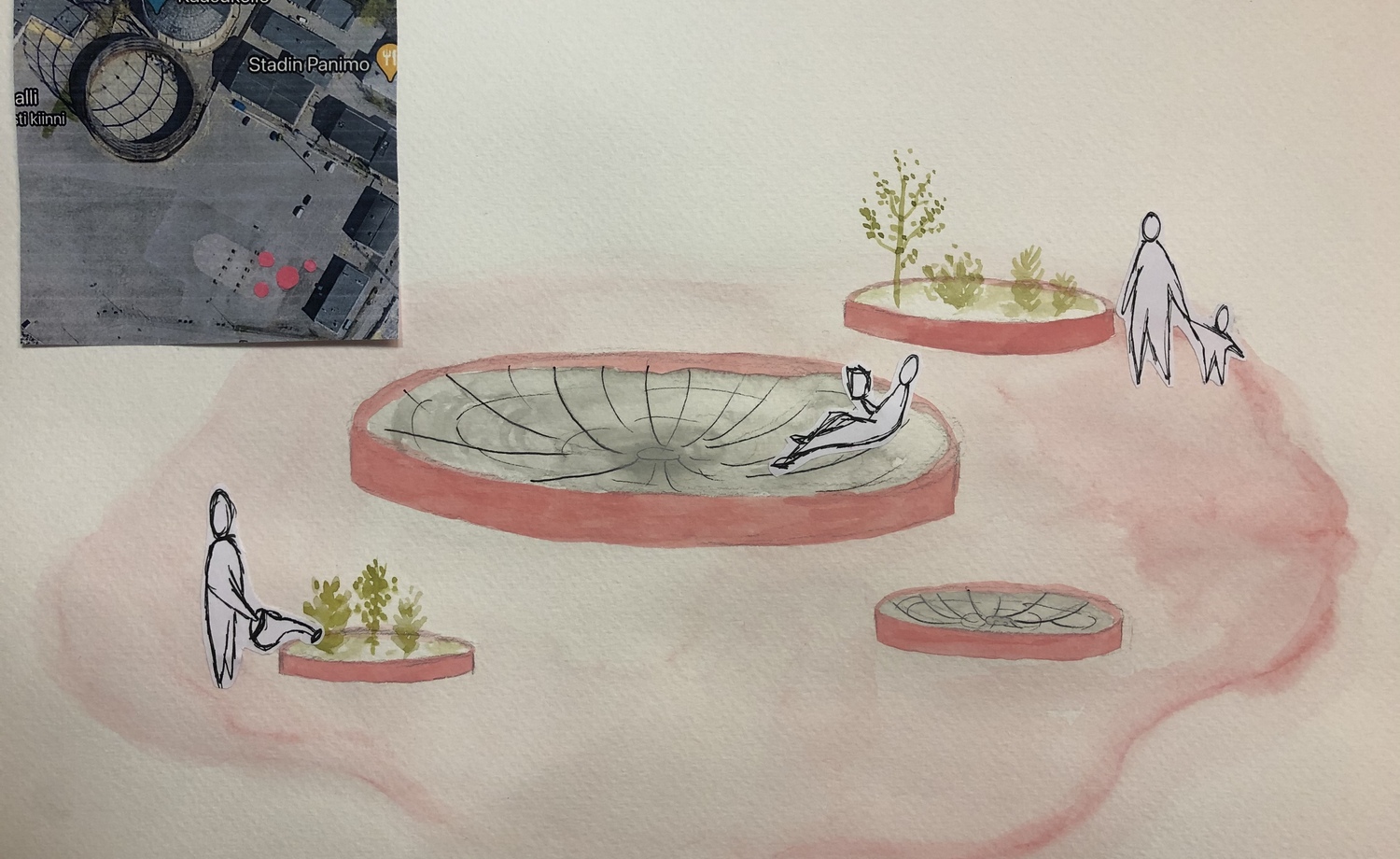 Mallikuva suunnitelmasta