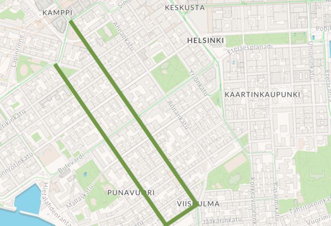 Albertinkadusta ja Fredasta kaupunkibulevardeja!