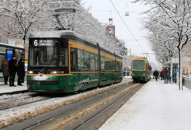 More comfort in bus and tram stops during winter