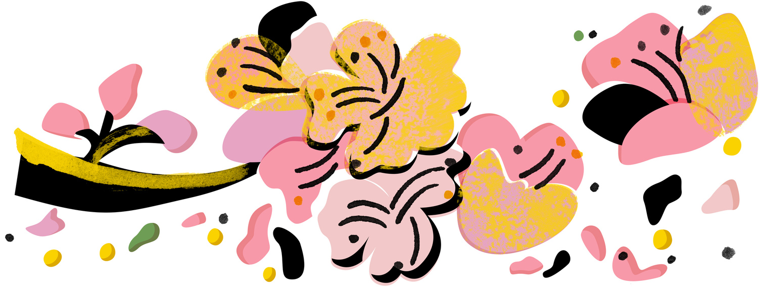 Blomsterprakt för människor och pollinerare