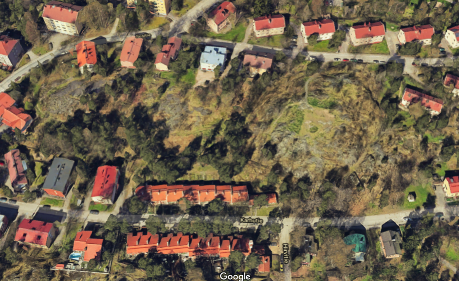 Keinukaltsin / yläpuiston alue