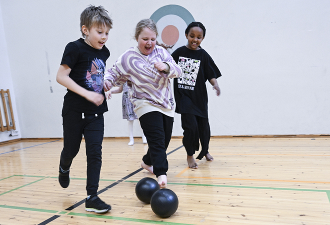 Plan image: Physical activity is promoted as part of every school and early childhood education day (The City of Helsinki Welfare Plan 2022–2025)