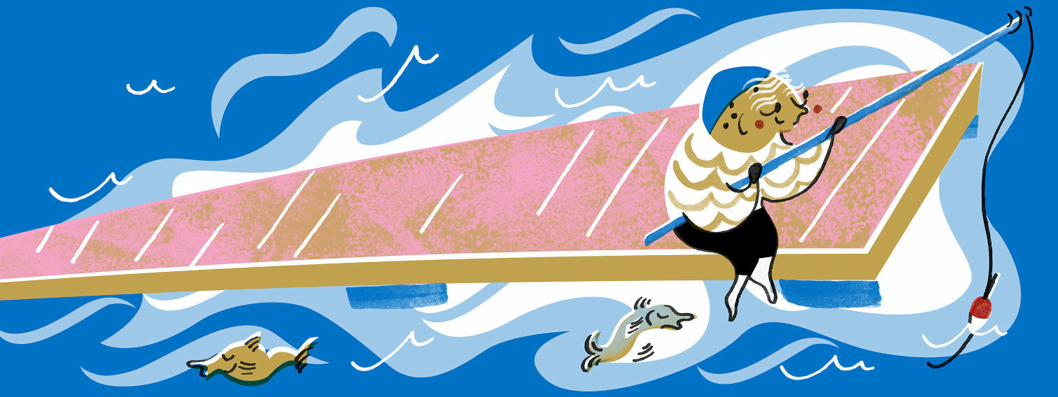 Leisure pier for Munkkiniemi Beach (to replace the removed washing pier)