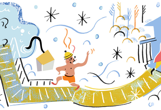 Plan image: Improving the winter swimming opportunities in Munkkiniemi (winter swimming open to all)