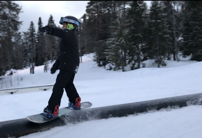 Lumilautailu-park Paloheinään