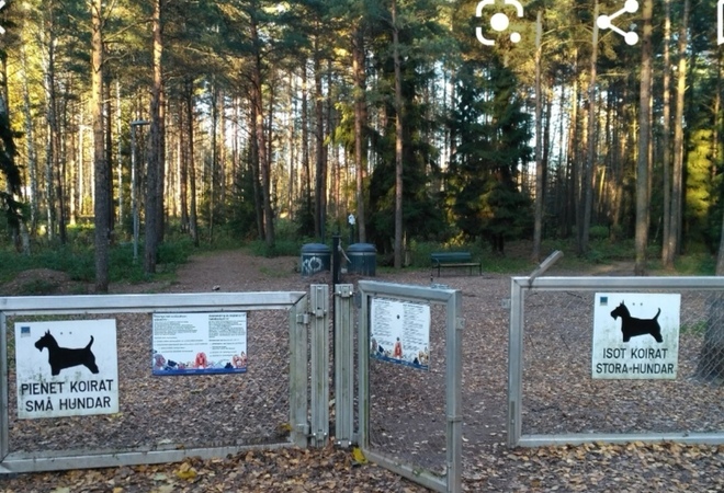Koirapuisto Pirkkolaan