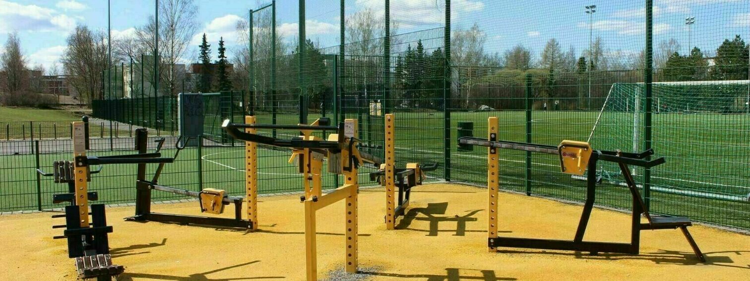 Ulkokuntosali Vallila-Hermanni alueelle