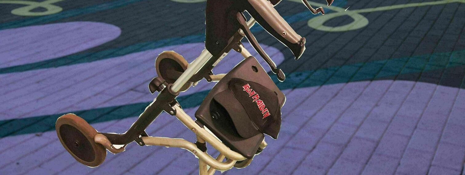 Rollaattoriralli 2022 - tapahtuma Kansalaistorilla