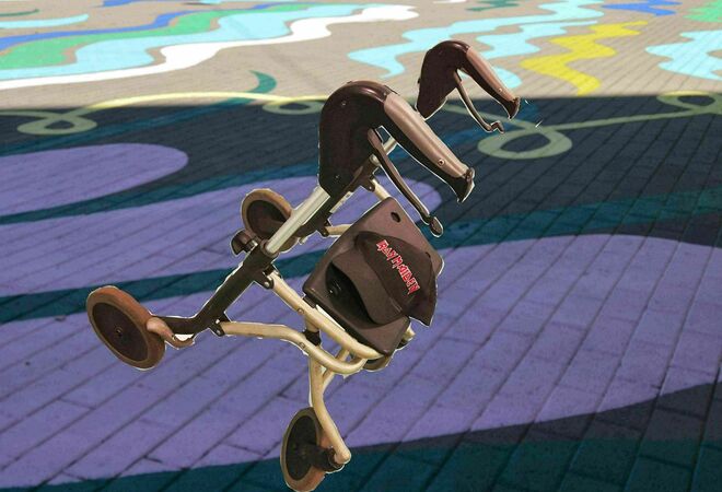 Rollaattoriralli 2022 - tapahtuma Kansalaistorilla