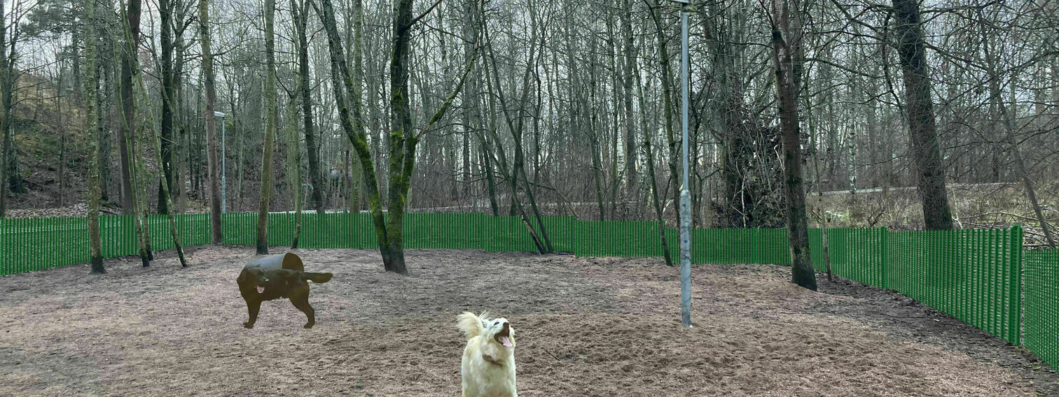 Kumpulanlaakson koira-aitauksen kunnostus