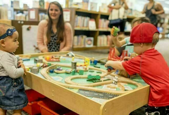 Separata avdelningar för barn på Helsingfors bibliotek