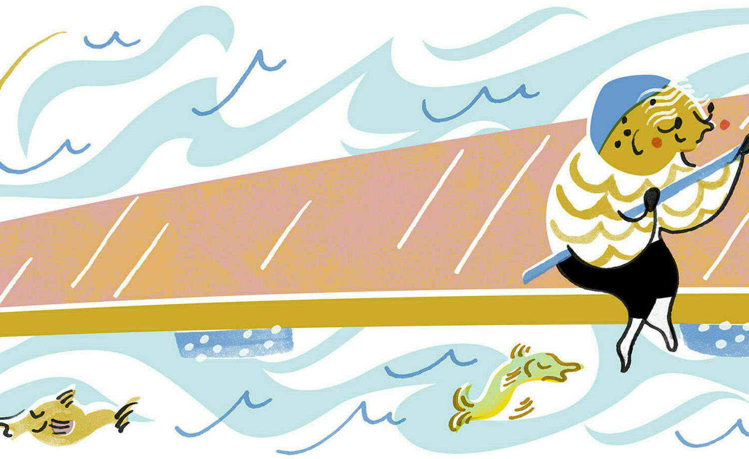 Swimming pier for Vattuniemi in Lauttasaari