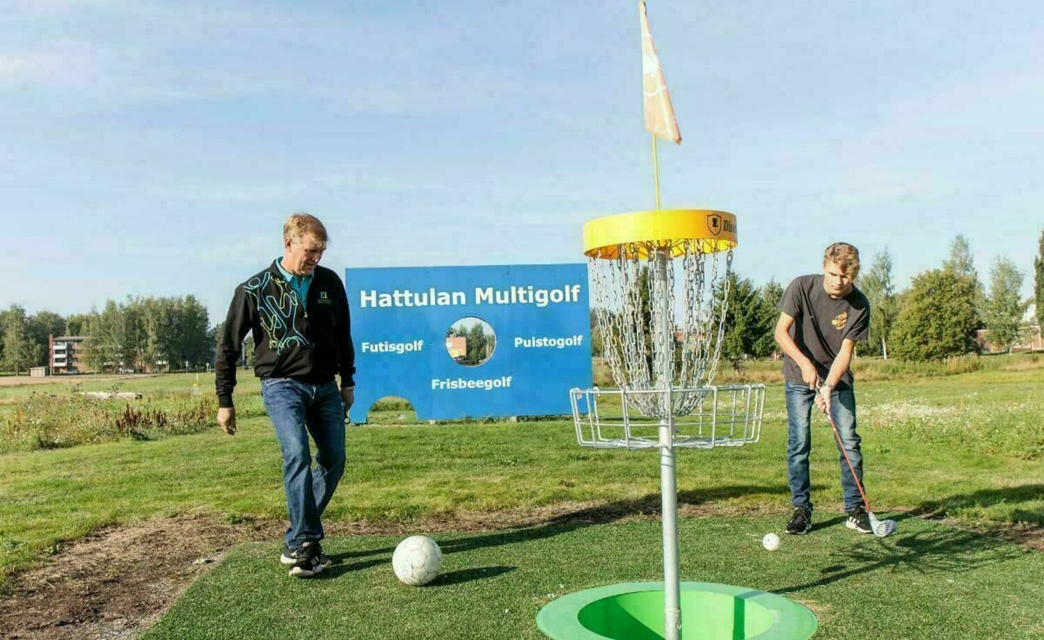 Multigolfrata Savelanpuistoon