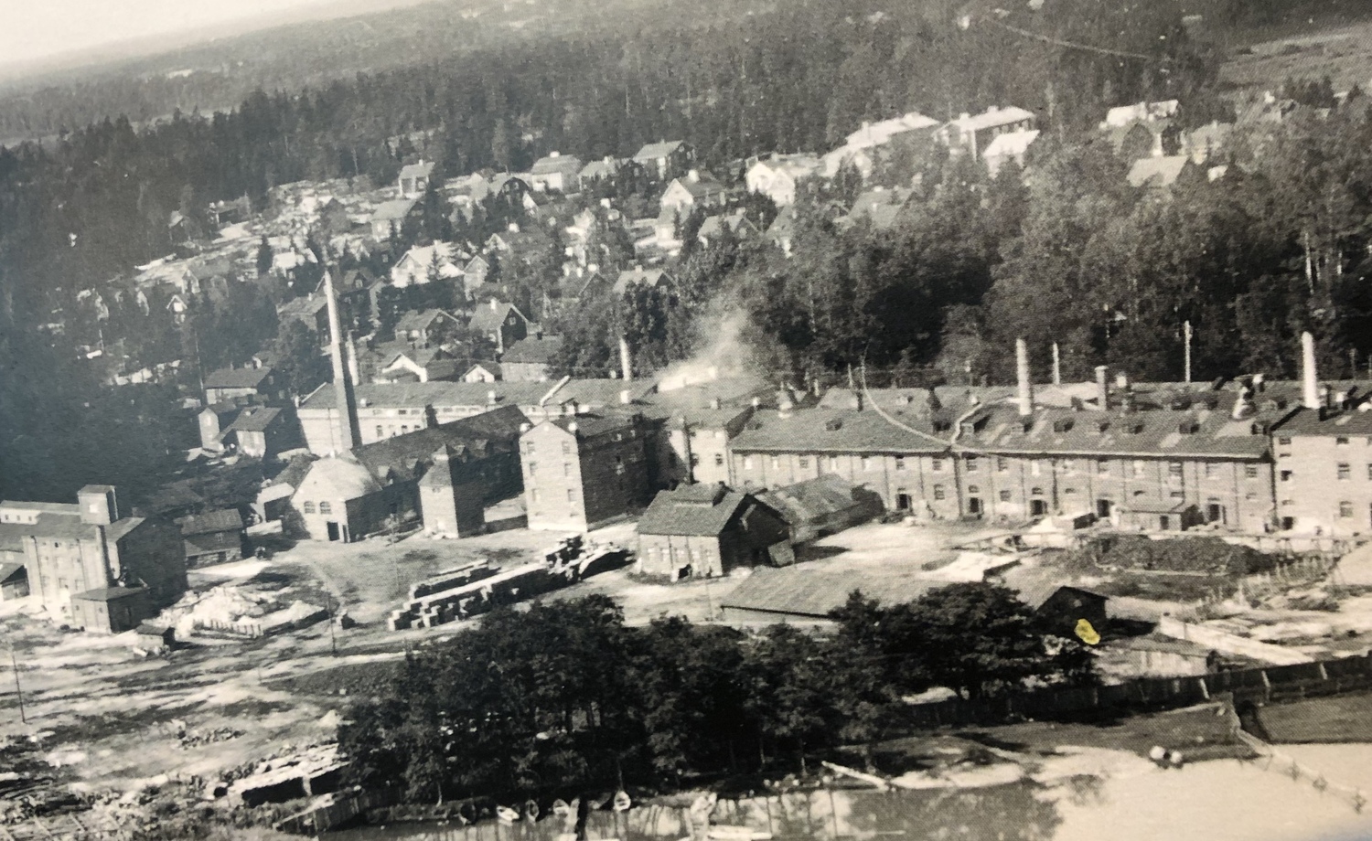 Arabianrannan soutuvenelaituri vuonna 1924