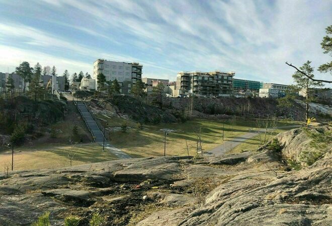 Kunnon ulkokuntosali Viikinmäkeen