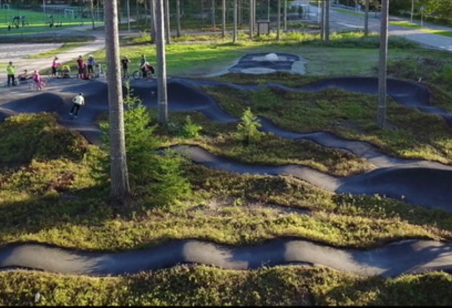Paloheinä pump track