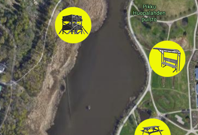 Pikku Huopalahden ulkoilureitti