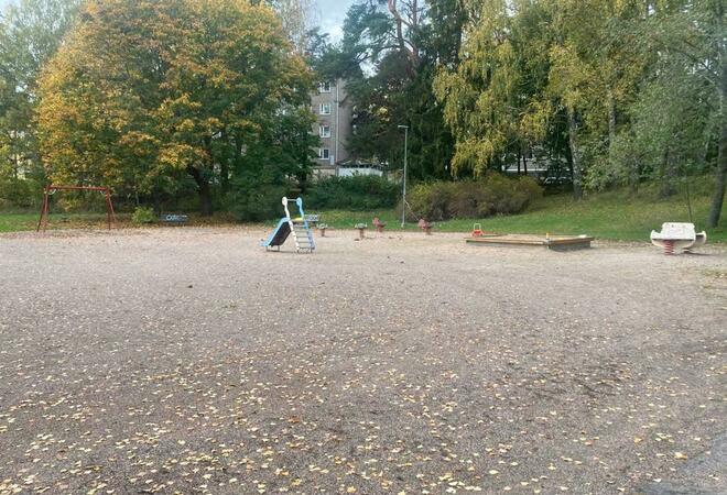 Ilkanpuiston kasvojenkohotus - yhteinen olohuone Haagaan