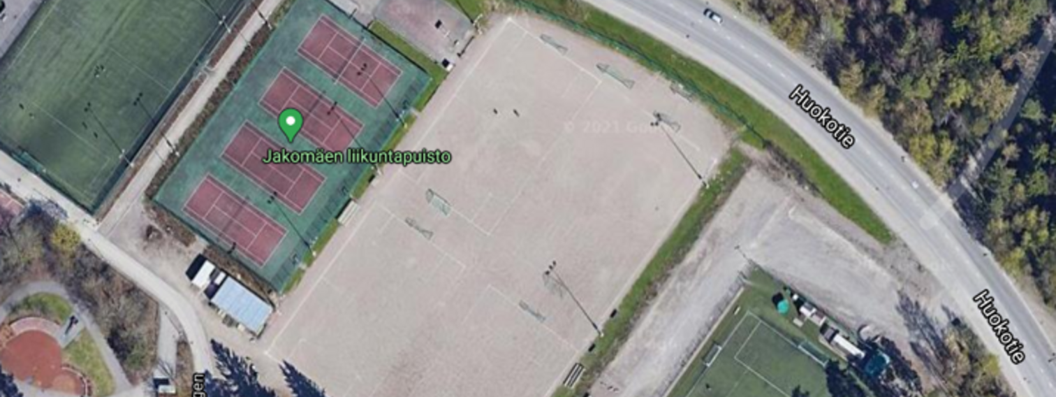 Jakomäen isohiekkakenttä vihreäksi