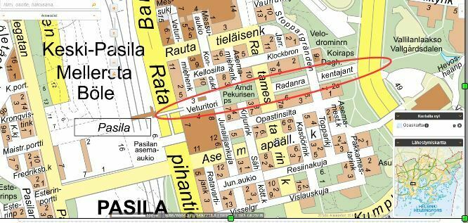 Itä-Pasilan esplanadi