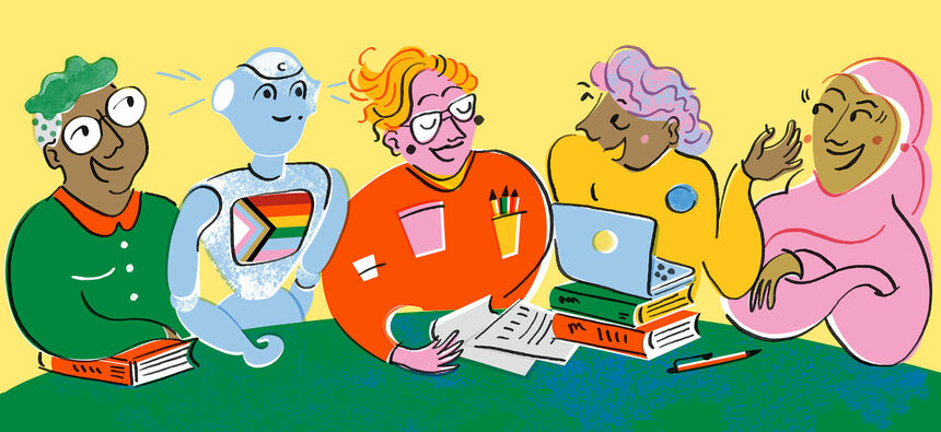 Nature week in Lauttasaari Playground and urban nature info boards