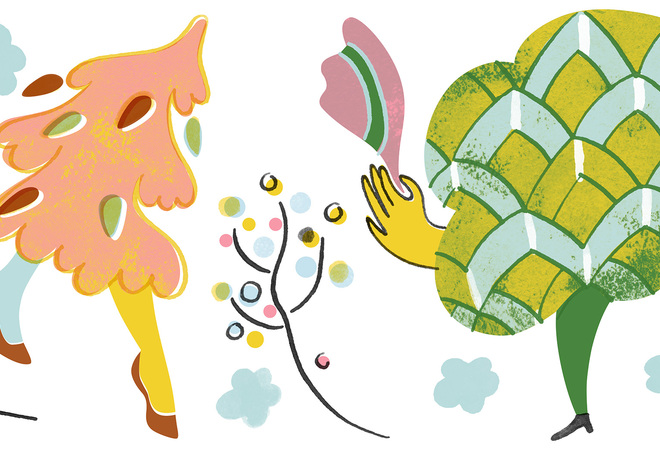 Puita Jätkäsaaren kaduille