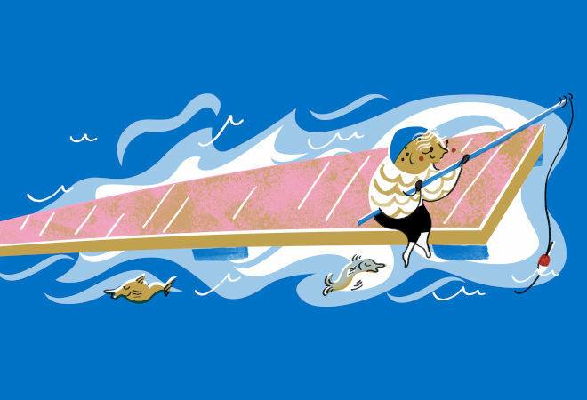 Leisure pier for Munkkiniemi Beach (to replace the removed washing pier)