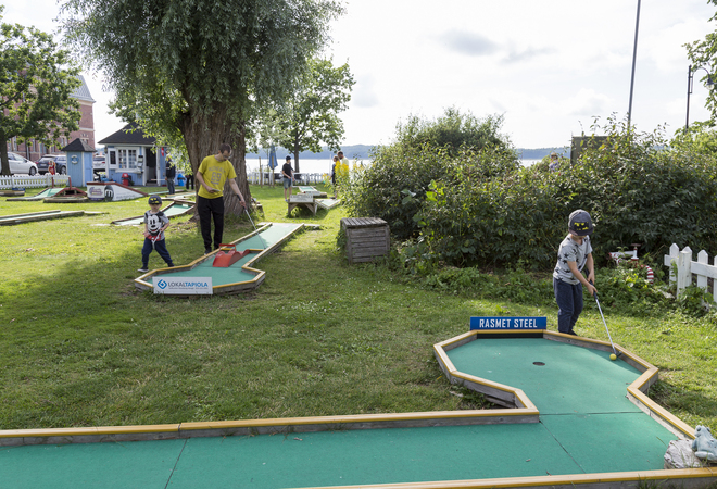 Minigolf Katajanokalle