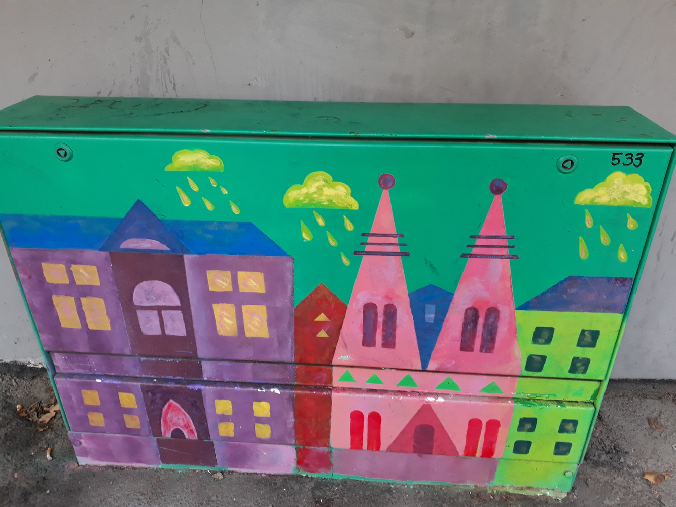 Street Art-kartta kantakaupungin sähkökaappitaiteesta