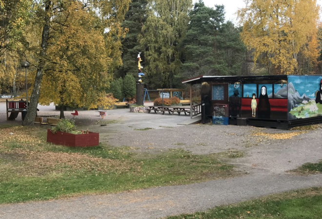Återställning av parken Askungen i Kasberget till en trygg och trivsam plats för olika användargrupper