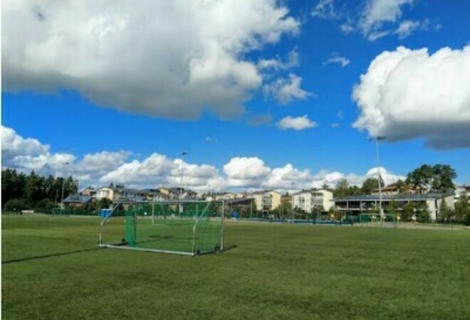 Rakennetaan Laajasuon urheilupuiston yhteyteen pukeutumis- ja WC-tilat