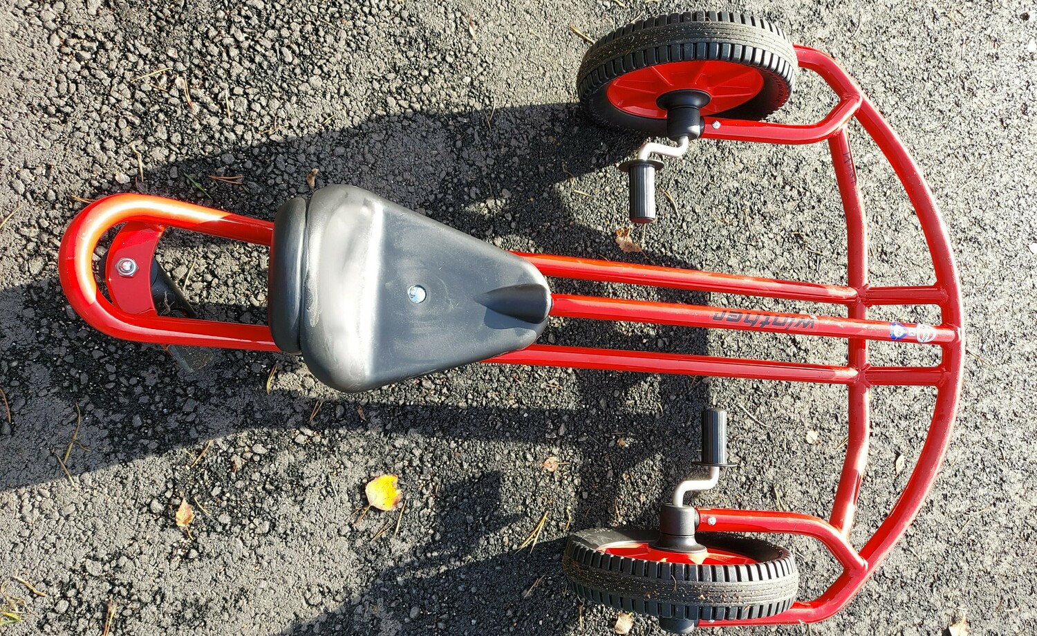 käsillä poljettava pyörä