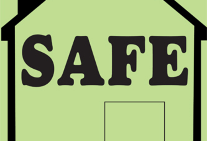 City owned safe house for victims of domestic violence