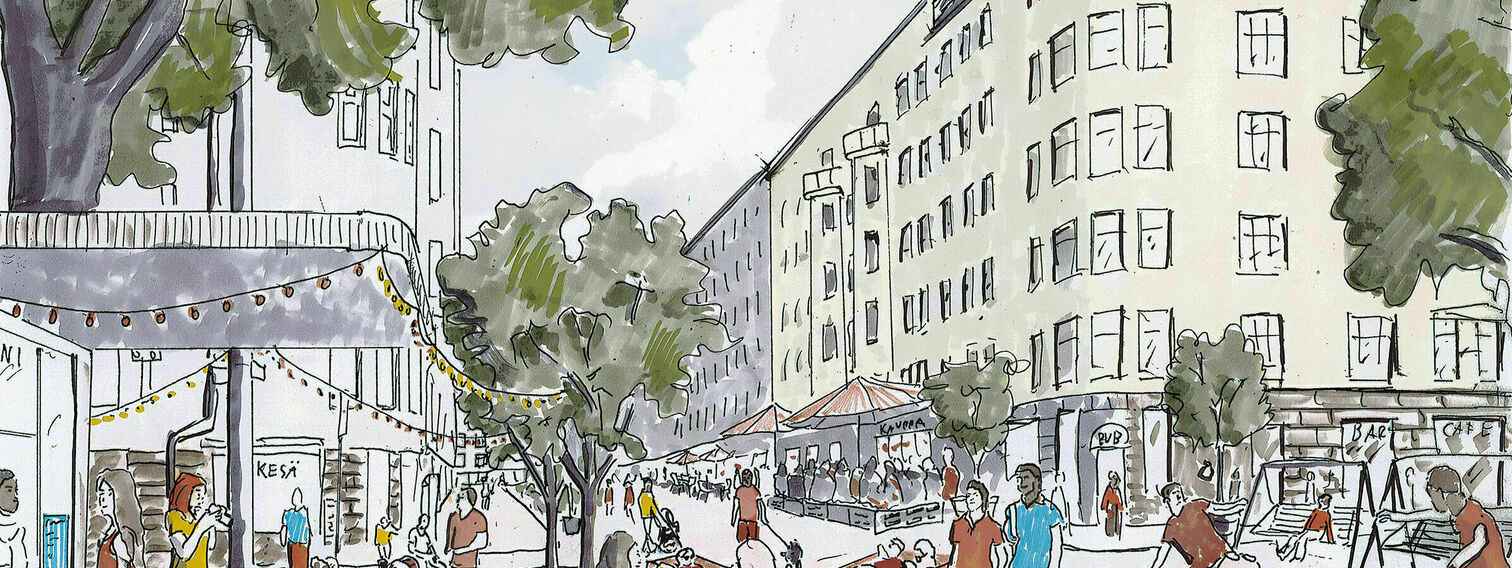 Fleminginkadun kävelykatukokeilu