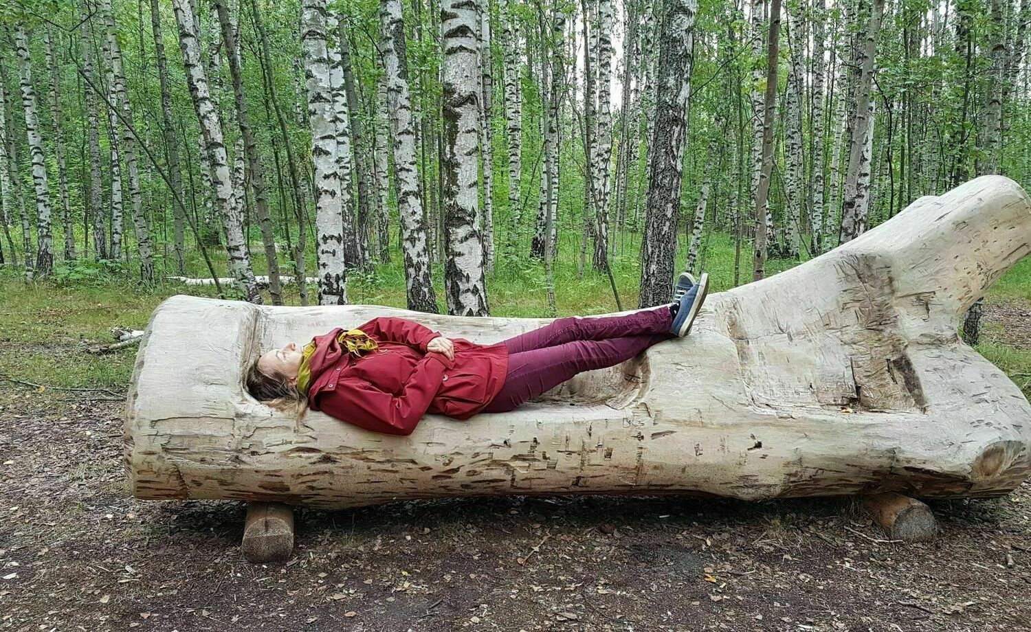 Nature experience trail for the oak forest in Annala where the existing trails would be used subtly by building experience spots for users of all ages