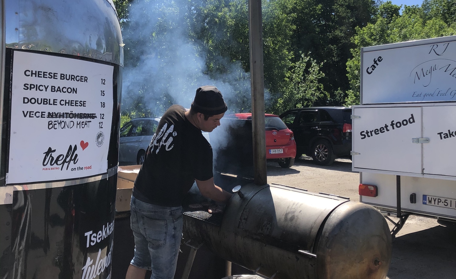 Ravintolakadun tunnelmaa keväällä 2020