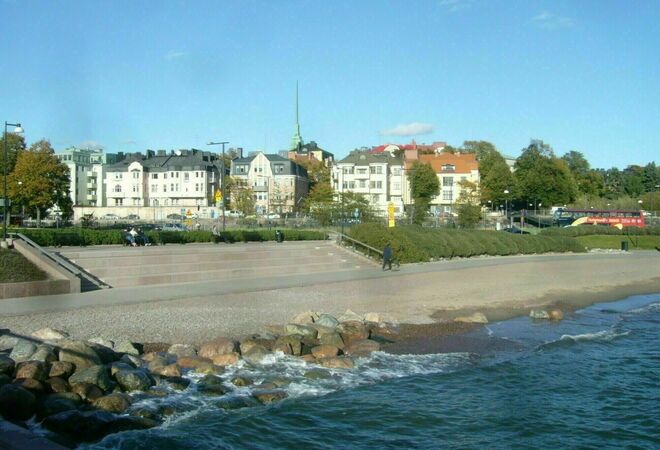 Eirastranden till en mångsidig, trivsam och funktionell badstrand för användning året runt
