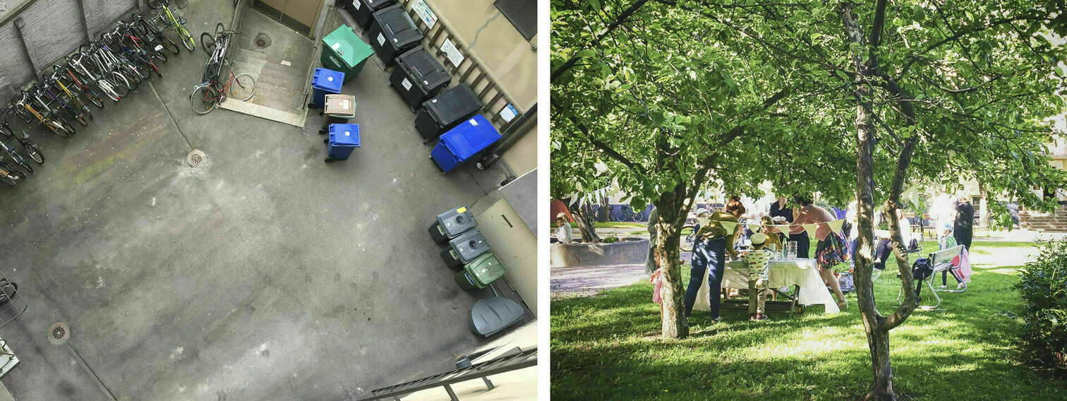 Korttelipihan perustamisopas verkkoon / Online Guide for Court Yards