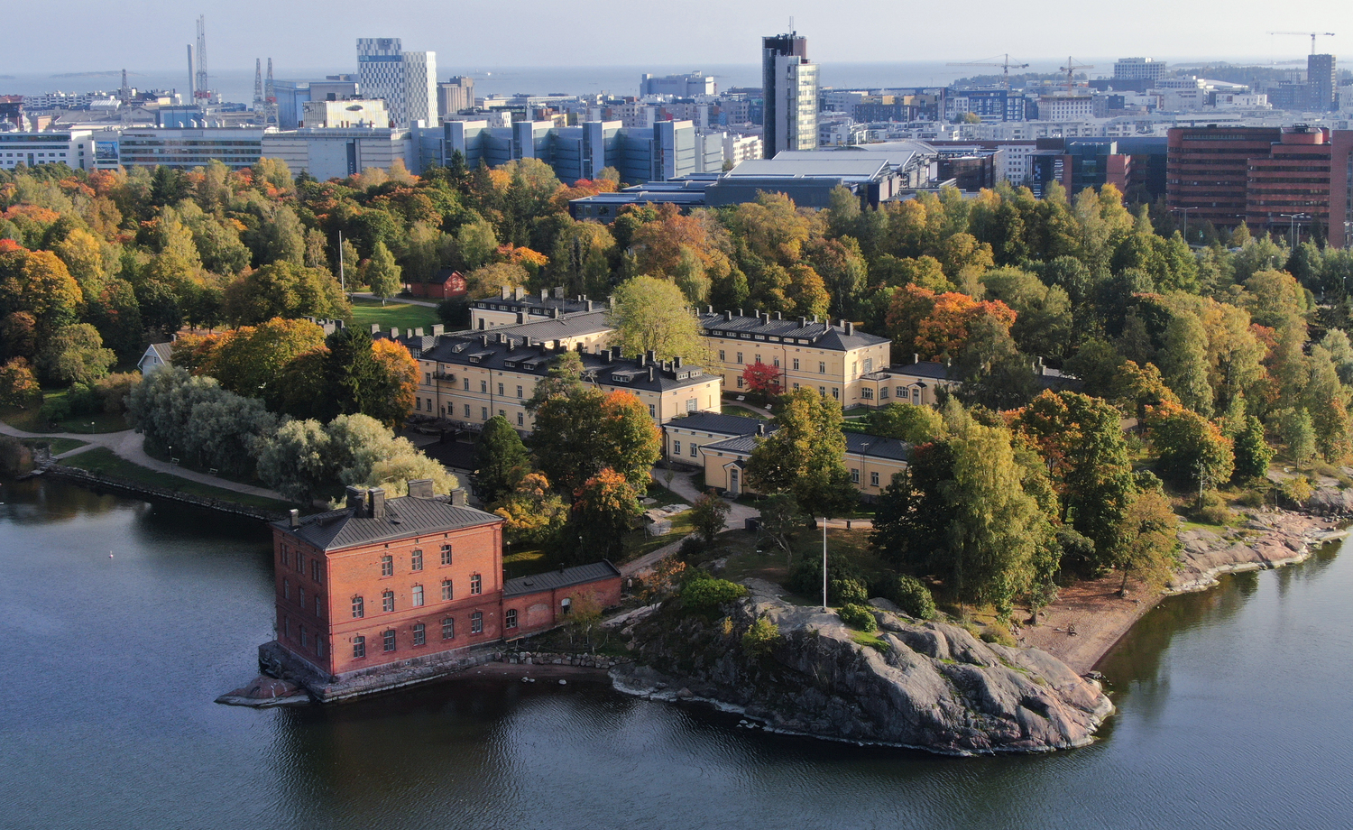 Lapinlahti ilmasta kuvattuna