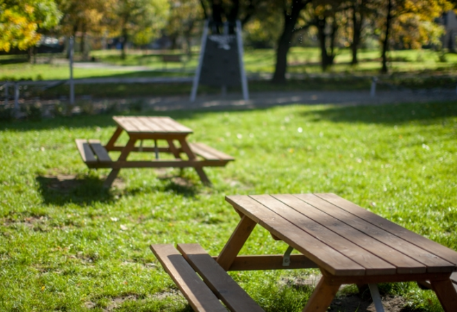 More benches with tables for whole Helsinki area
