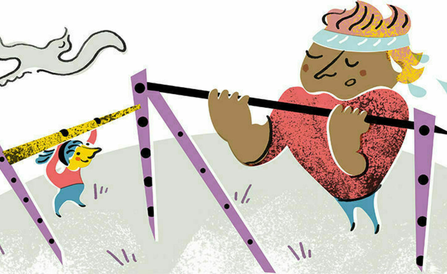 Ulkokuntoiluvälineitä Pikku Huopalahden puistoon