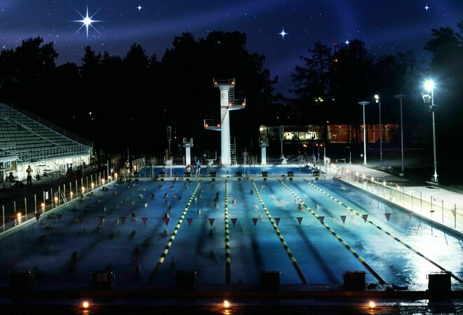 Simstadion öppet året runt