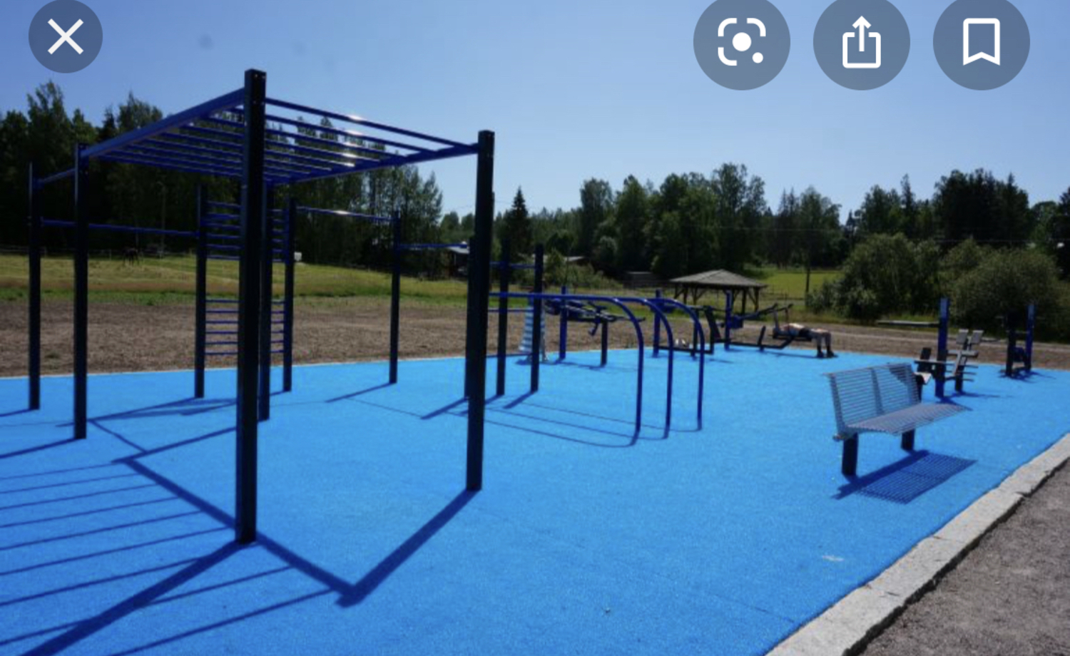 Esimerkki hyvästä ulkoliikuntapaikasta