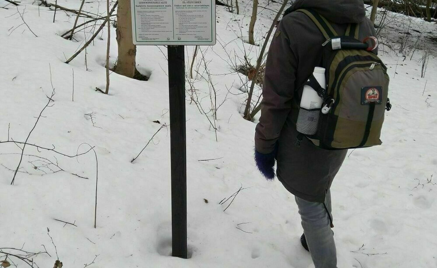 Luonnonsuojelualueelle kunnon kyltit Herttoniemen ja Kivinokan rantaan