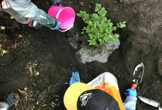 Lännen leikkipuistoihin lapsille leikkivälineitä