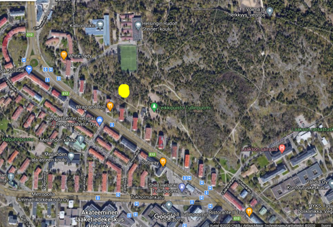 Ulkokuntosali (työmatka)pyöräilijöille, Meilahden, Pasilan, Ruskeasuon, Pikku-Huopalahden ja Taka Töölön kunnon kohottajille