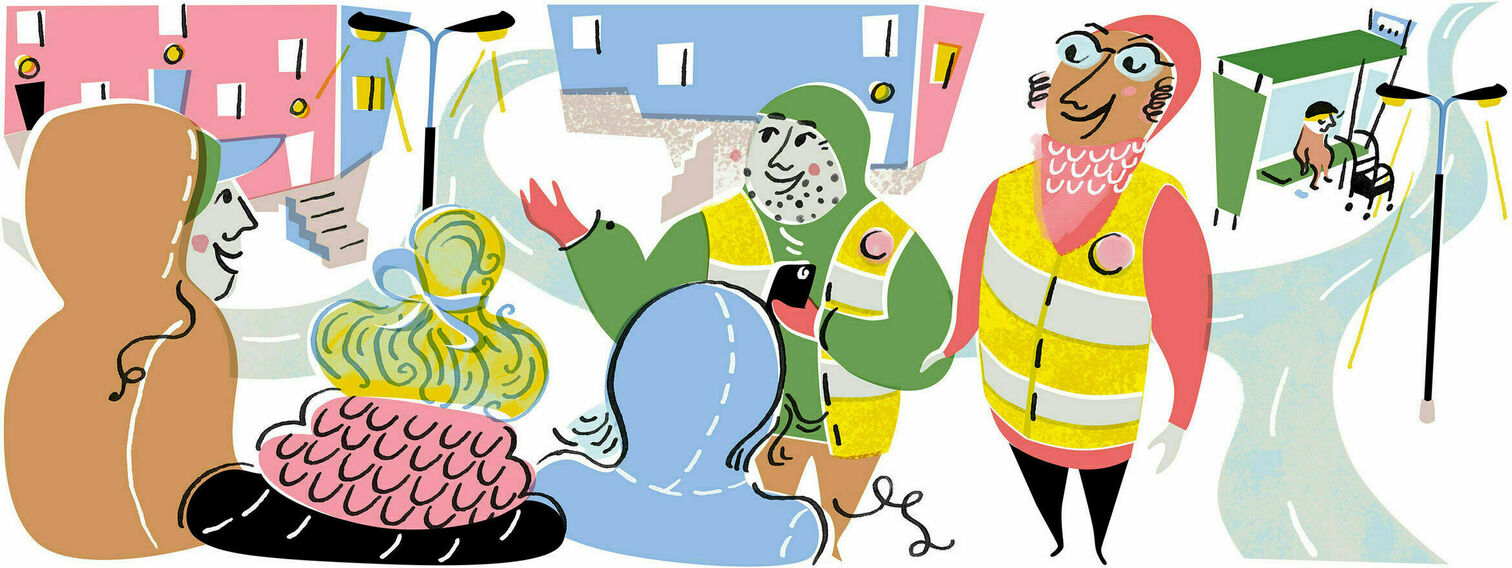 Jalkautuvaa päihdehuoltoa keskiselle alueelle