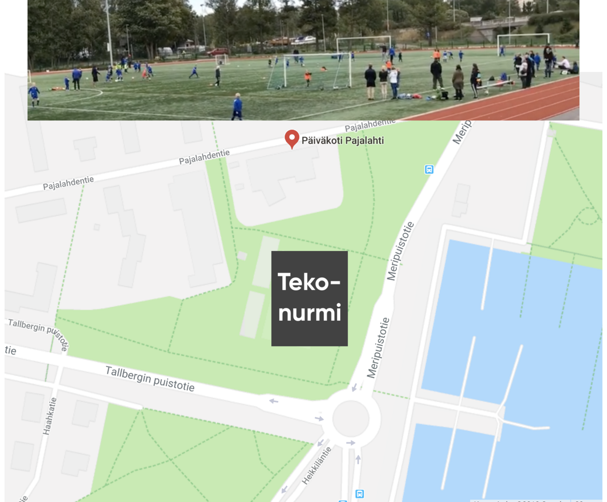 Pajalahden kentälle tekonurmi -parempia harrastusmahdollisuuksia eteläiseen Helsinkiin
