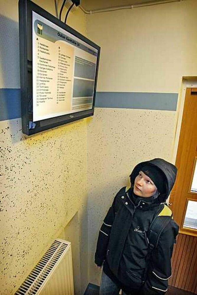 Digitaaliset ilmoitustaulut kaupungin ja asukkaiden käyttöön